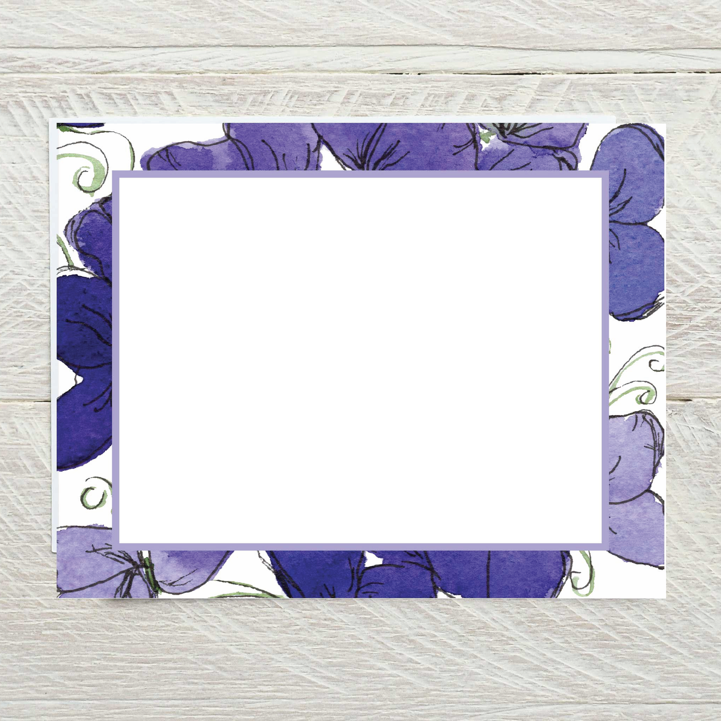 Sweet Pea - Flat Notecards