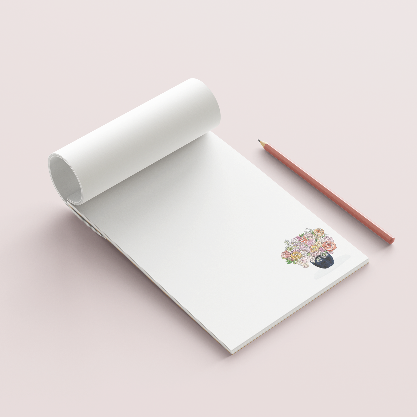 Pink Posy Stationery Gift Sets