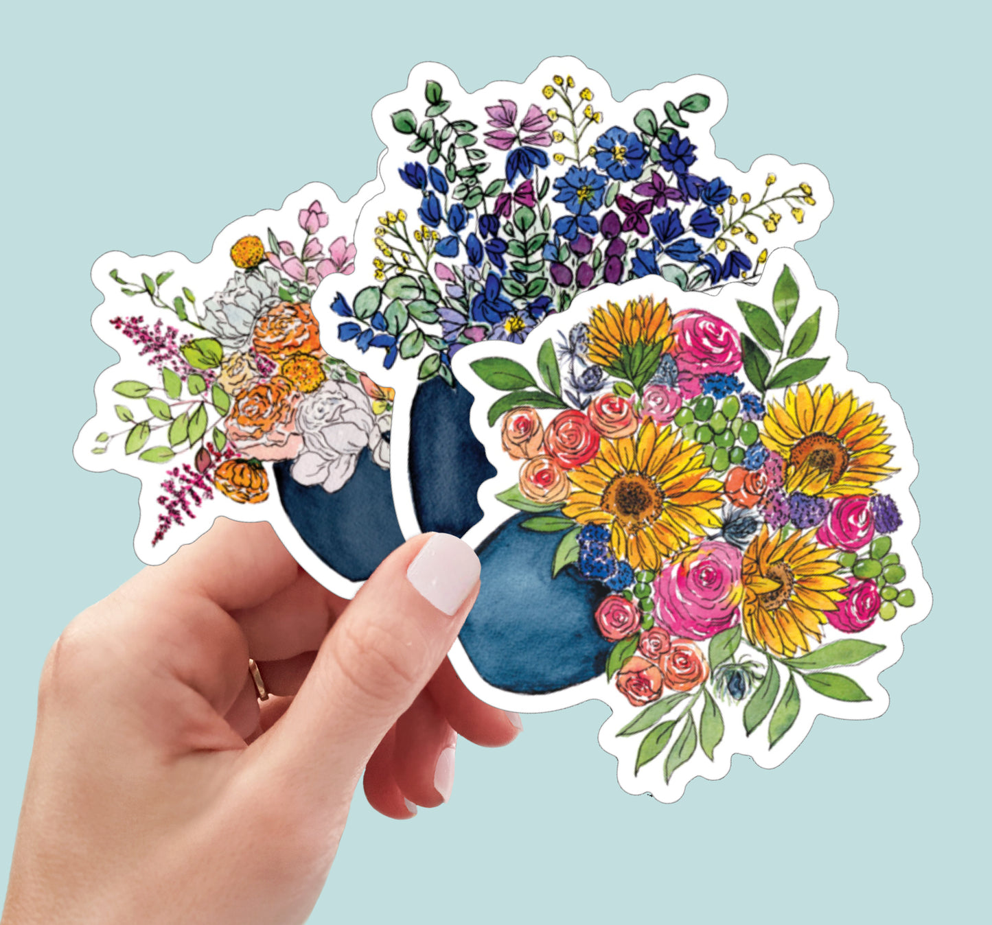 Flower Stickers