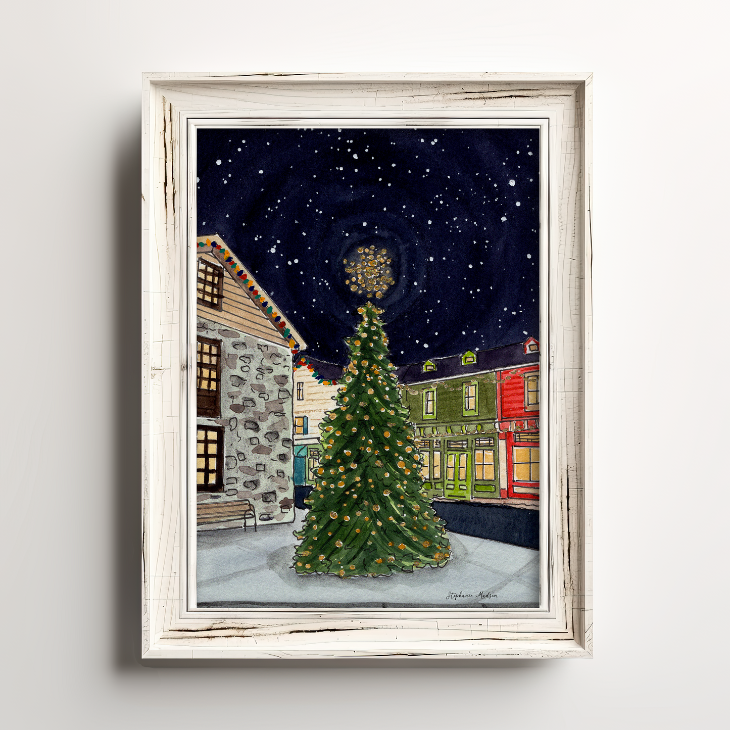 Christmas on Main Street - 5x7" print