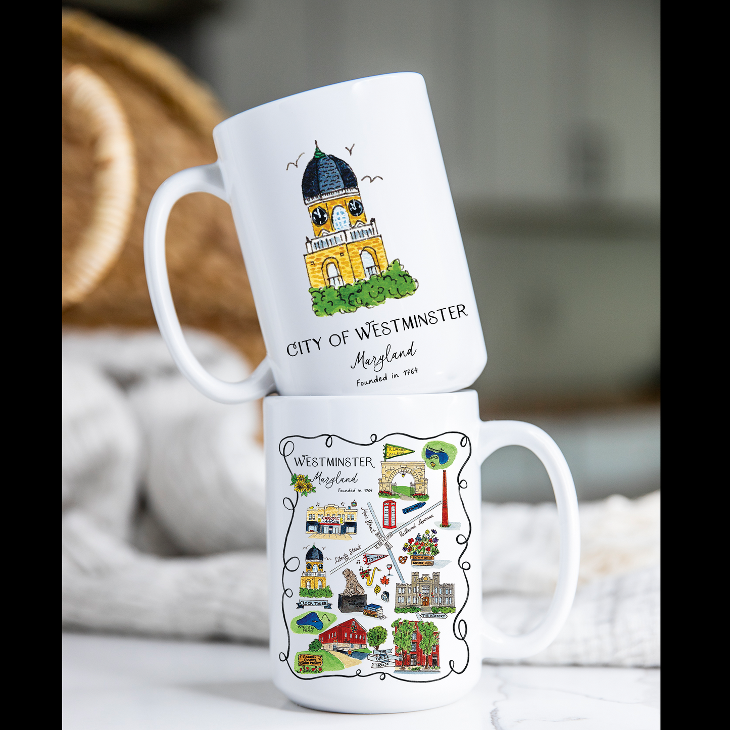 Westminster, Maryland - Ceramic Mug 15oz
