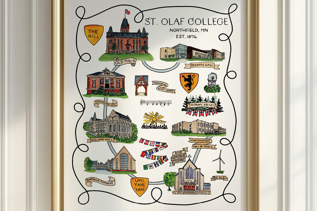 "Some Memories Are Realities..." On Making Illustrated Campus Maps that Connect with Alumni