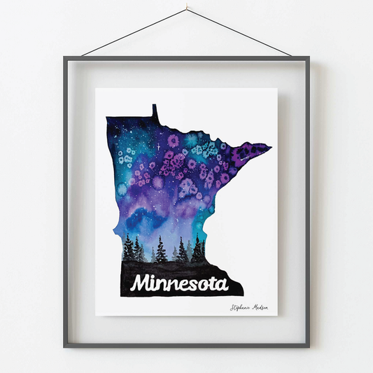 Minnesota Night Skies - Art Print