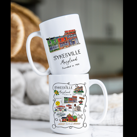 Sykesville, MD - Ceramic Mug 15oz