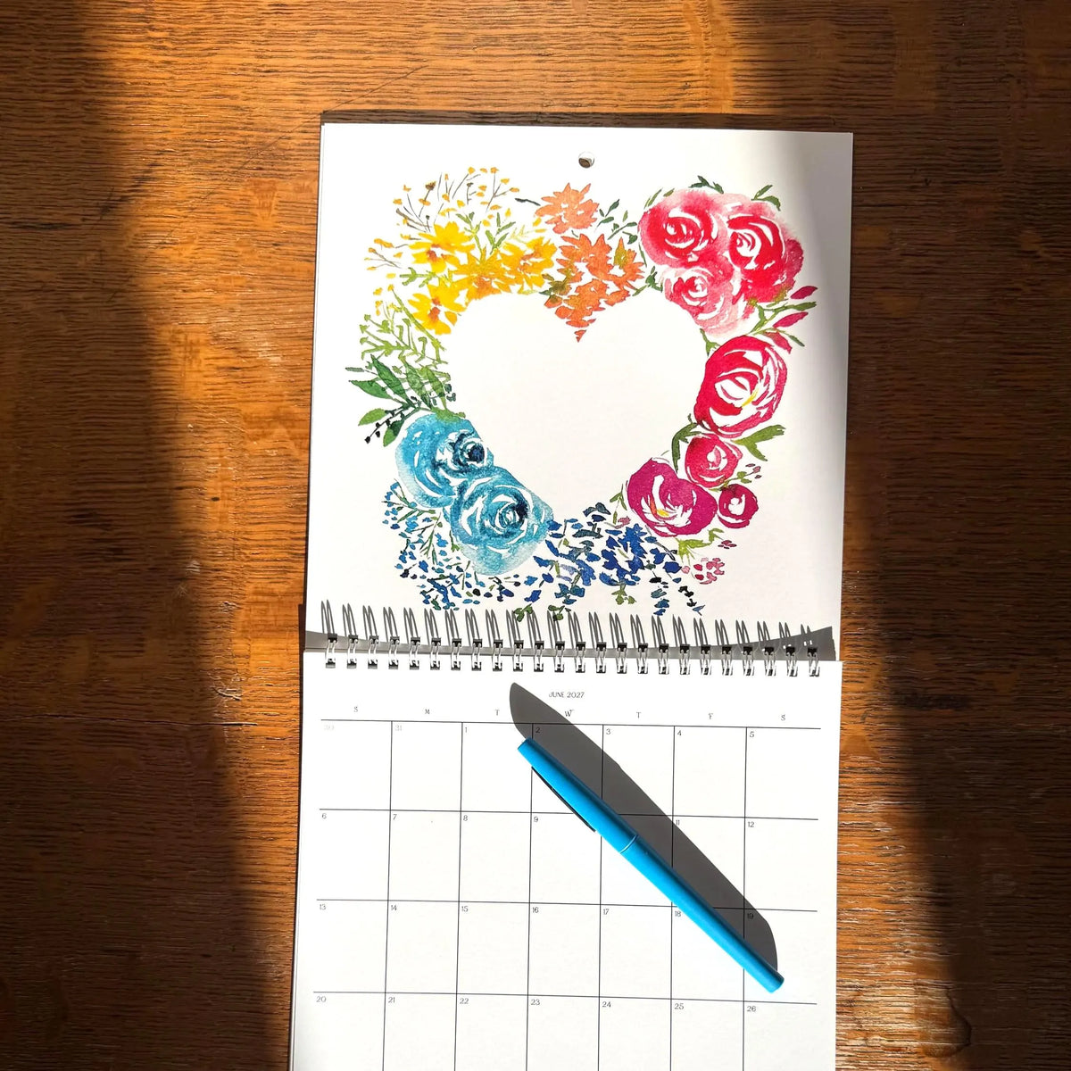 2027 Wall Calendar - A Heartfelt Year