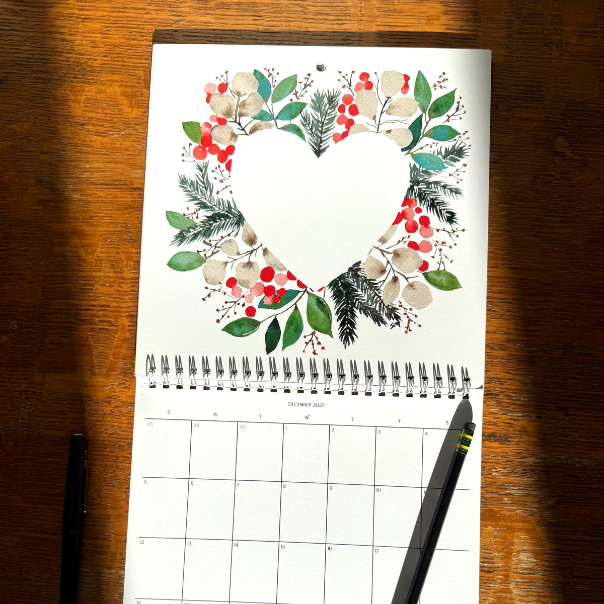 2027 Wall Calendar - A Heartfelt Year