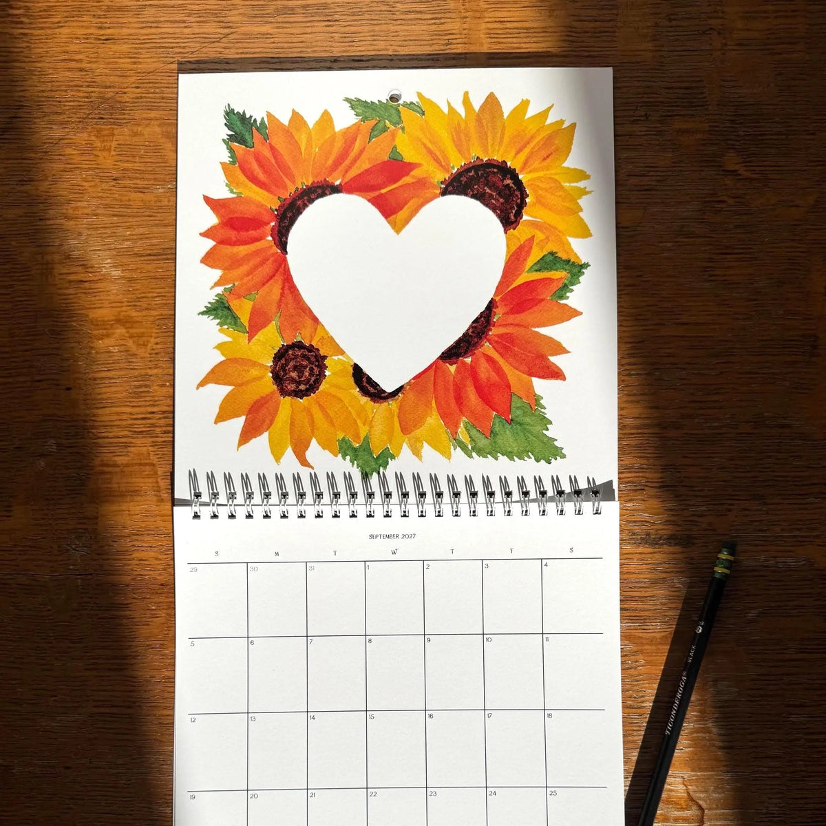 2027 Wall Calendar - A Heartfelt Year