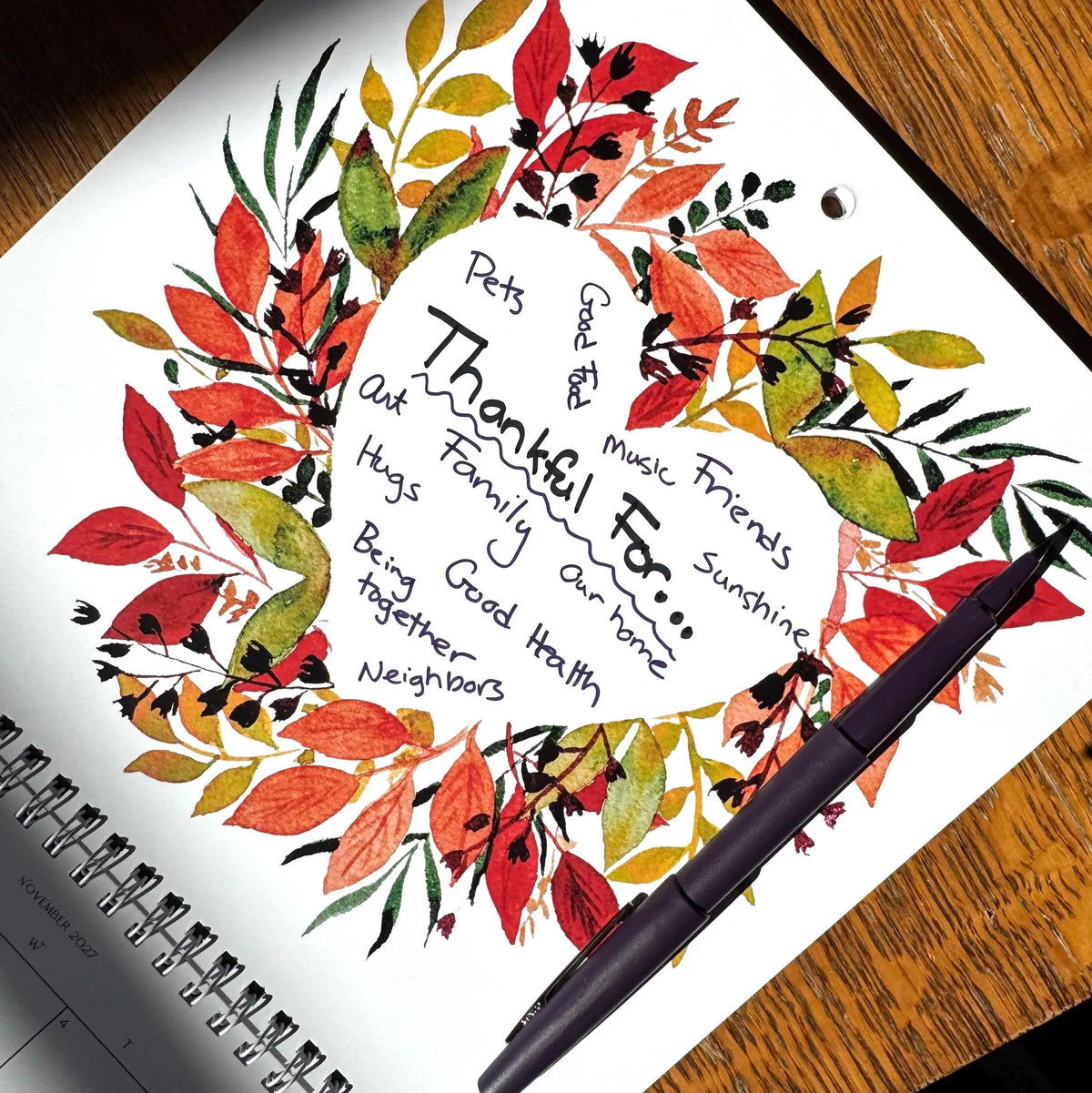 2027 Wall Calendar - A Heartfelt Year