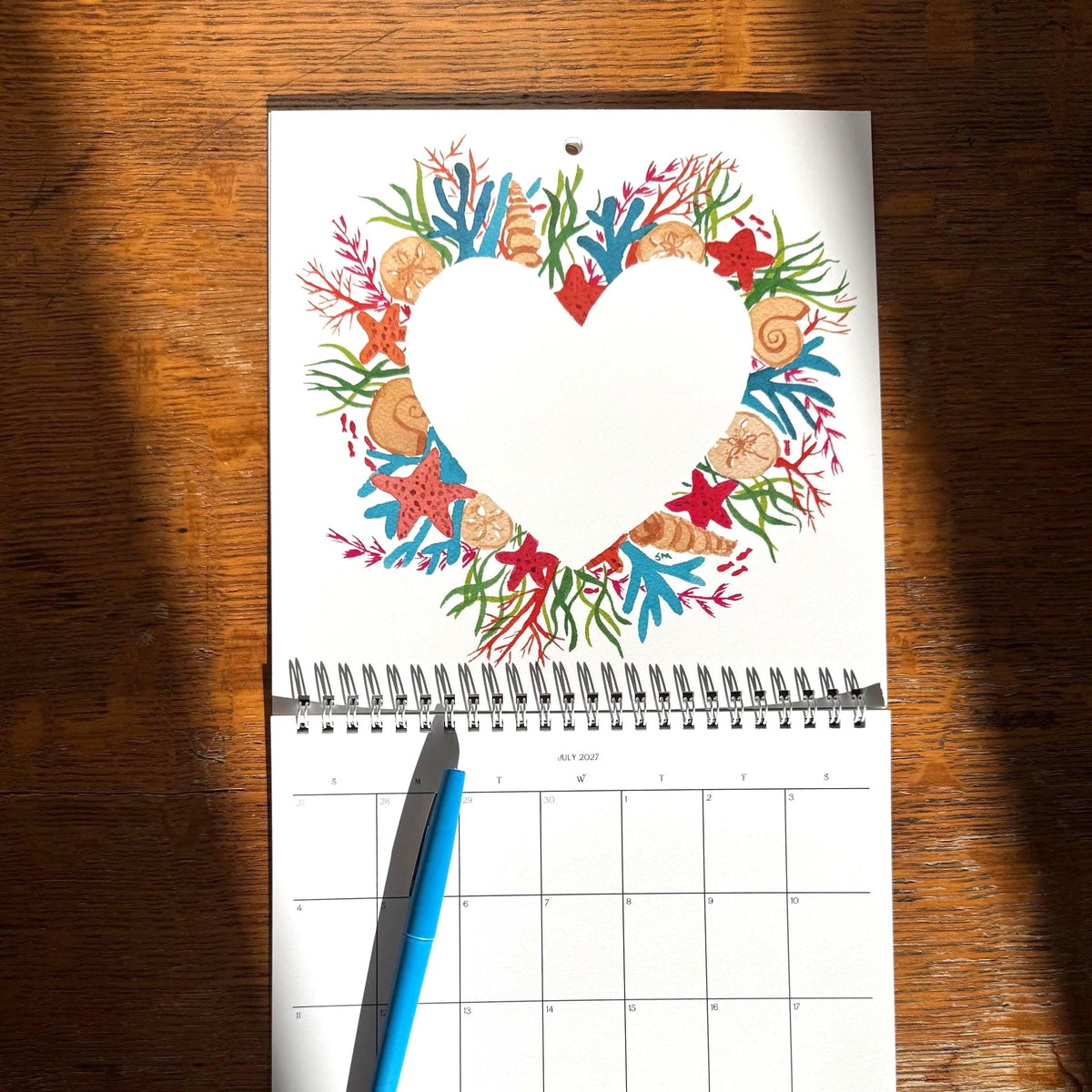 2027 Wall Calendar - A Heartfelt Year
